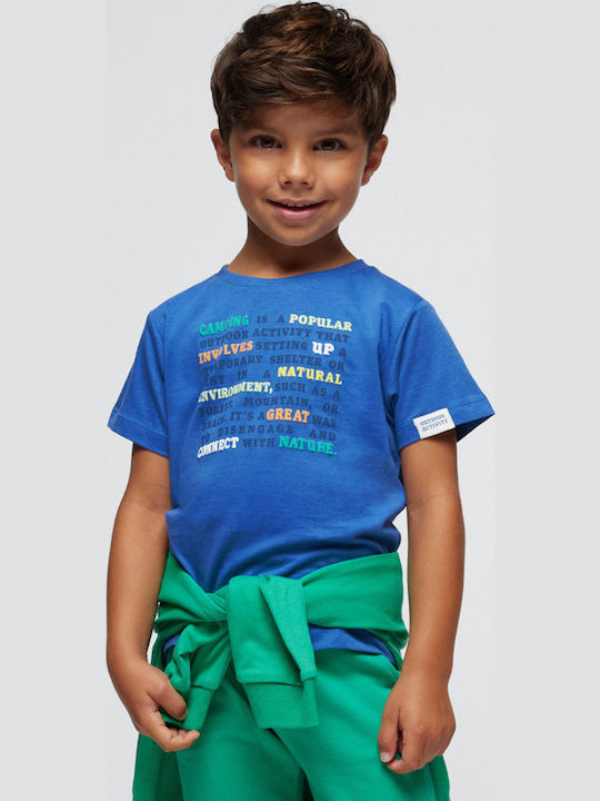Mayoral Σετ T-shirts Μπλε