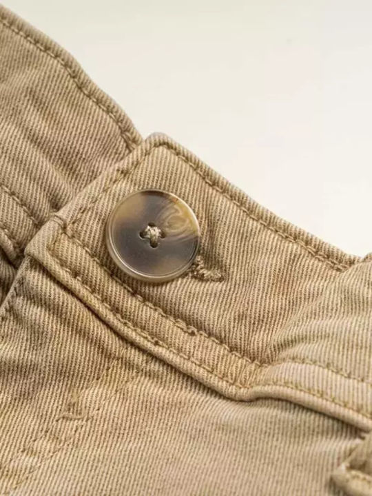 Mayoral Salut Kids' Jeans Trousers Khaki