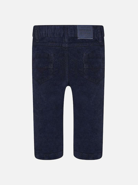 Mayoral Kids' Corduroy Pants Navy Blue