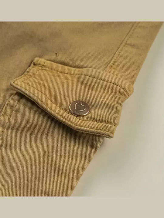 Mayoral Nami Kids' Khaki Jeans Trousers