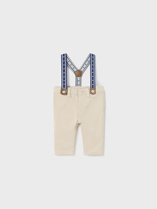 Mayoral Kids' Pants white