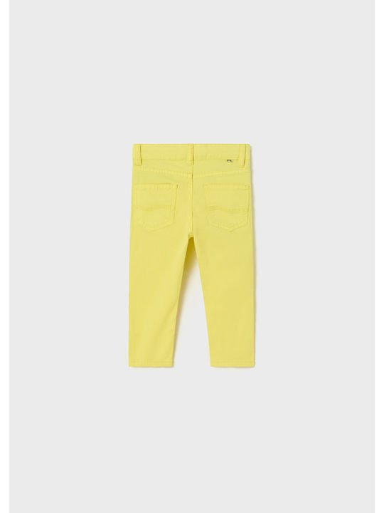 Mayoral Kids' Pants Lemon