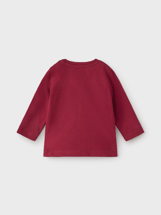 Mayoral Children's Blouse Long Sleeve Bordeaux