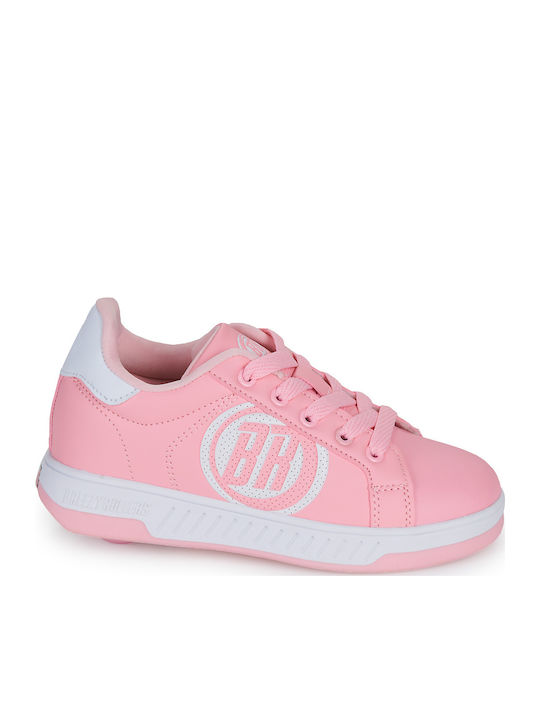 Παιδικά Sneakers με Ροδάκια Ροζ