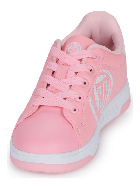 Παιδικά Sneakers με Ροδάκια Ροζ