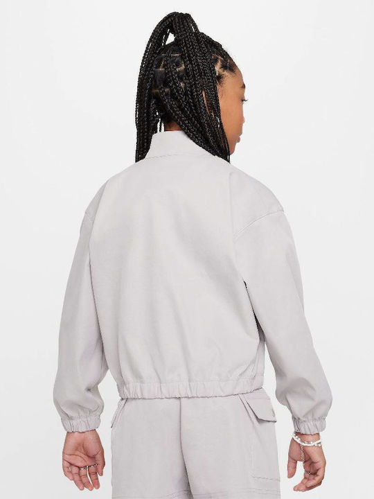 Nike Kids Sports Coat Collegiate Gray