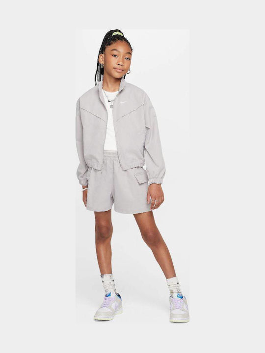 Παιδικό Αθλητικό Μπουφάν Collegiate Grey