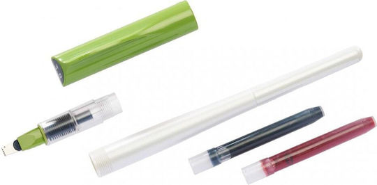 Pilot Πένα Καλλιγραφίας 0.5mm Ασημί με Μαύρο Μελάνι
