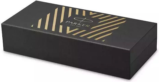 Parker Πένα Γραφής Medium Χρυσή με Μπλε Μελάνι