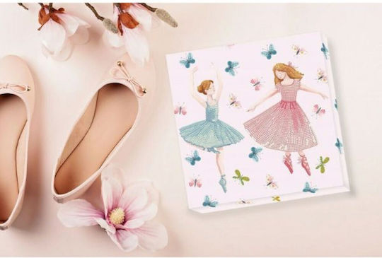 Diamond Dotz Mosaik Ballerinen Diamond Painting Kit mit Rahmen 28x28cm Ballett, Ballerina