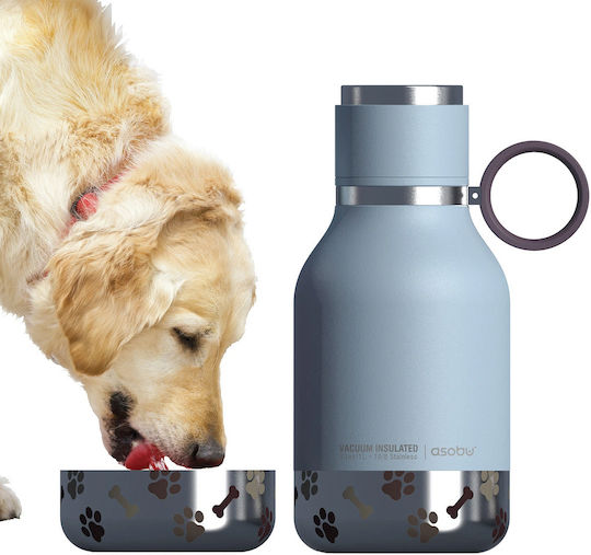 Asobu SD1 Stainless Steel Water Bottle for Dog 2 x 975ml 14.61x10.8x24.13cm