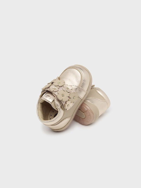 Mayoral Kids Booties Beige