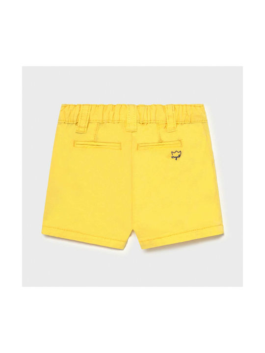 Mayoral Kids Shorts/Bermuda Fabric Yellow