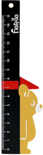 Fiorello Ruler Wooden 15cm