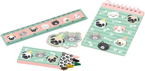 Lion Balloons Party Sticker Set of 24pcs