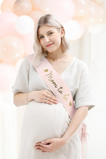 PartyDeco Mom to Be Κορδέλα Party από Σατέν SBS1-081B
