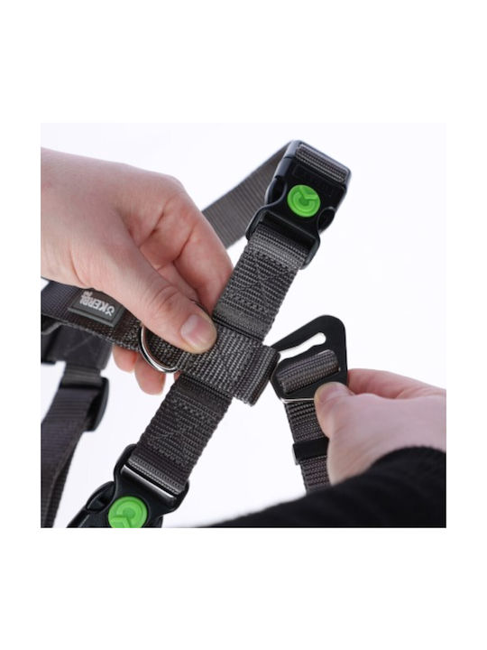 Kerbl Dog Training Harness Panic Harness Miami Gray 15mm x 38-52cm 80040