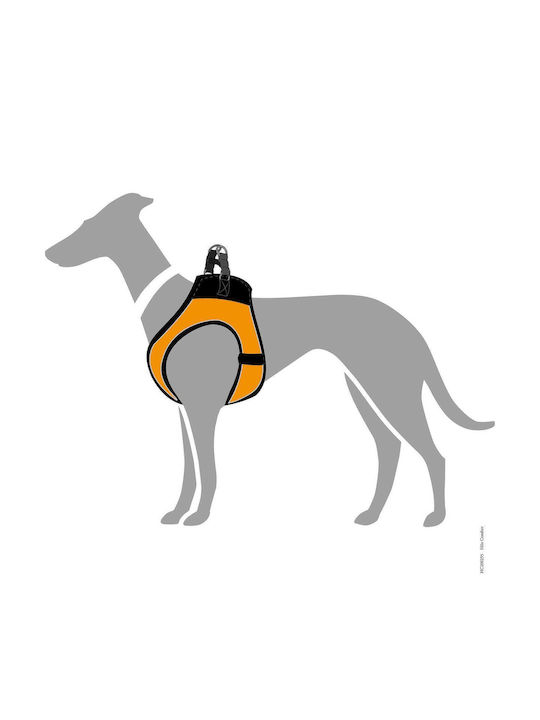 Hunter Dog Harness Vest Hilo Comfort Mesh Orange Medium / Small 52-58cm 012160