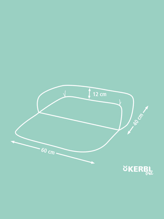 Kerbl Emalia Sofa Sofa Dog Bed Gray 60x40cm