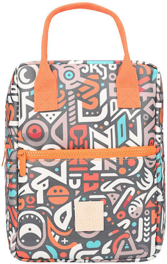 Estia Insulated Bag Handbag Save The Aegean 7 liters Geovivid Multicolour L20 x W14 x H27cm