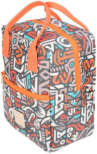 Estia Insulated Bag Handbag Save The Aegean 7 liters Geovivid Multicolour L20 x W14 x H27cm