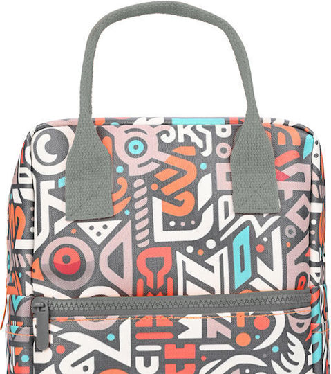 Estia Insulated Bag Handbag Save The Aegean 7 liters Geovivid Multicolour L20 x W14 x H27cm