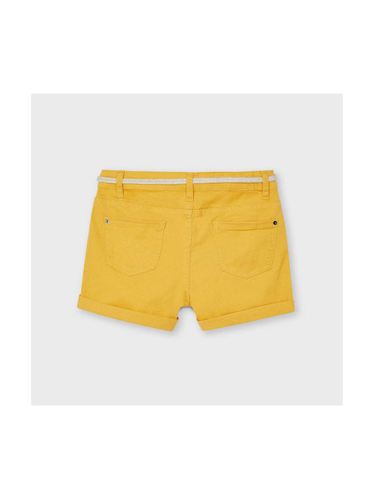 Mayoral Kids Shorts/Bermuda Fabric Yellow