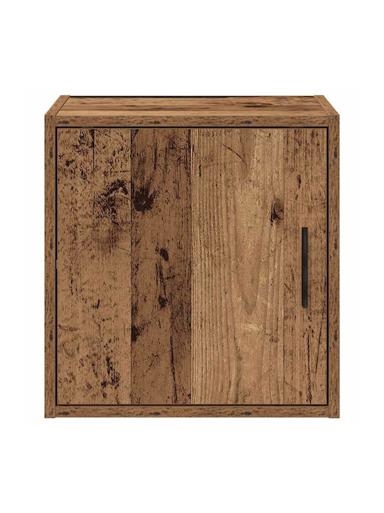 Wall Living Room Cabinet made of Particle Board Brown 40x30x41cm