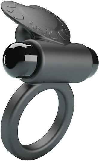 Pretty Love Vibrant Penis Ring Debonaire Black 10 Vibration Functions