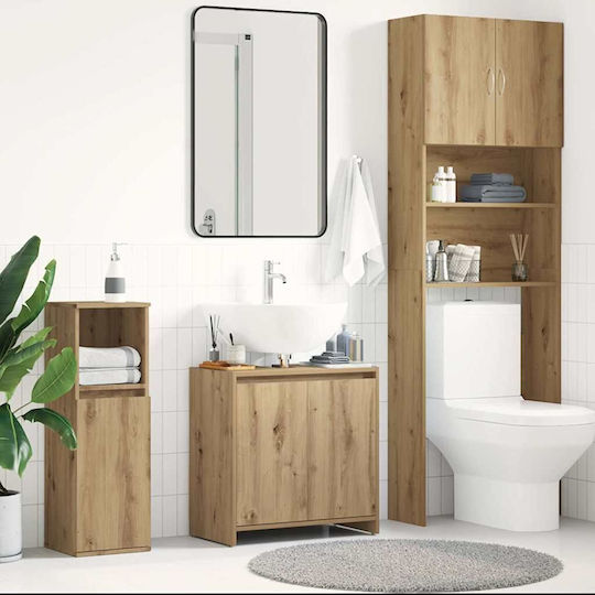 vidaXL Countertop without Sink L60xW33xH60cm Coffee