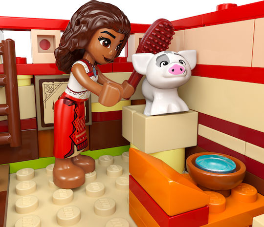 LEGO Disney Moanas Abenteuer-Kanu für 6+ Jahre 529Stücke