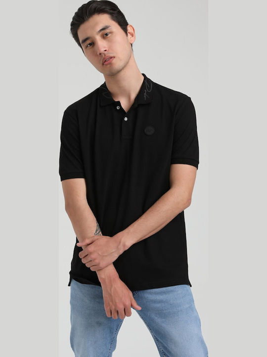 Polo T-shirt Μαυρο