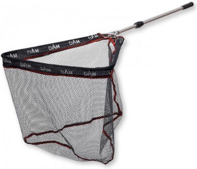 Minciog telescopic Dam Alu Head Tele Dimensiune cap 50x50x40cm Lungime totală 2,00 m Material plasă de cauciuc