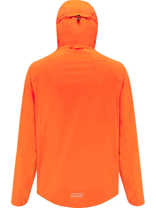 Sportjacke Wasserdicht Neon Orange