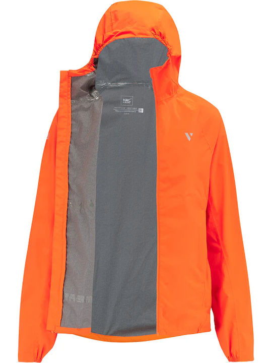 Sportjacke Wasserdicht Neon Orange