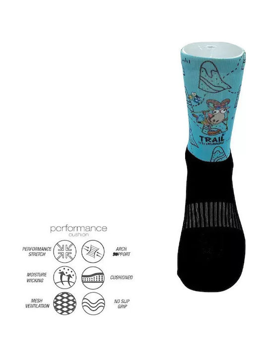 Desocks Κάλτσες Printed Crazy Goat S 35-38 Desocks Κάλτσες Printed Crazy Goat S 35-38