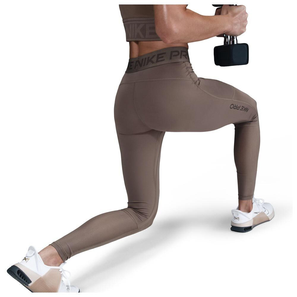 nike pro khaki leggings