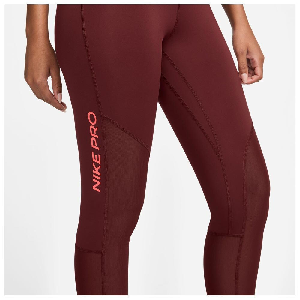 burgundy leggings nike
