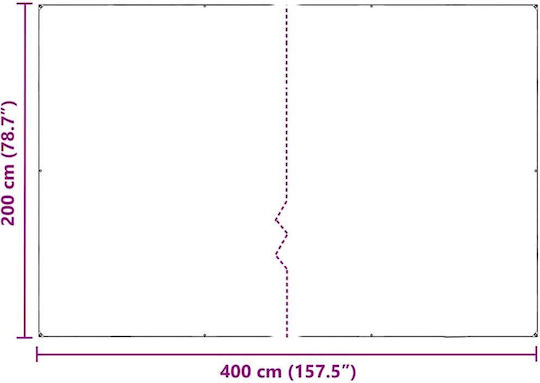 vidaXL 3308717 Greenhouse Cover