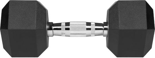 Hexagon Rubber Dumbbell Weight 1 x 10kg