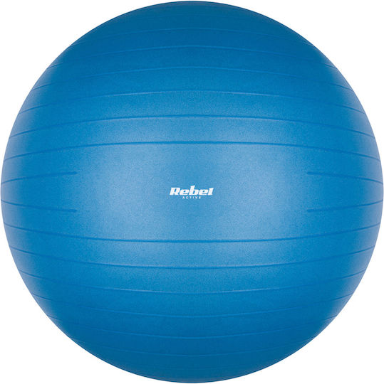 Μπάλα Pilates 75cm , 1kg σε Μπλε Χρώμα