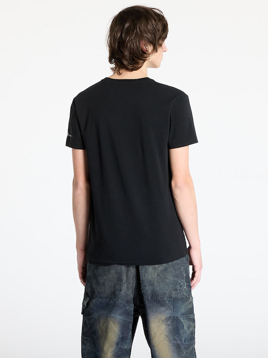 Herren Unterhemden Black 1Packung