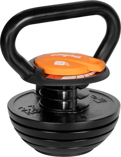 18 Kg Adjustable Cast Iron Kettlebell Rebel Active