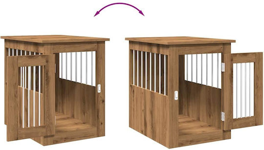 vidaXL Dog House Outdoor Brown 45x62x59cm