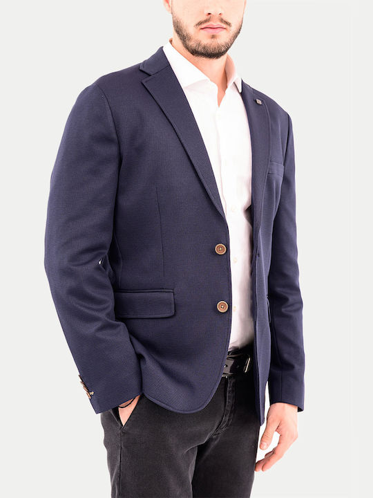 Leonardo Uomo Sacou bărbați Dark Blue Leonardo Uomo Sacou bărbați Dark Blue
