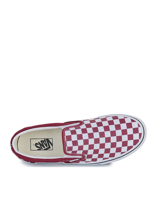 Classic Women's Slip-Ons Burgundy