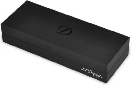 S.T. Dupont D-initial Fountain Pen Medium Black with Black Ink