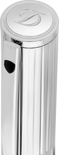 S.T. Dupont D-initial Fountain Pen Medium Black with Black Ink
