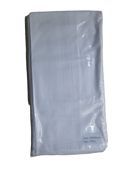 Men's Handkerchief White