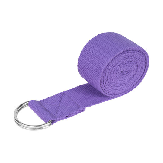 Yoga Strap Exercise Band Purple Rebel Active